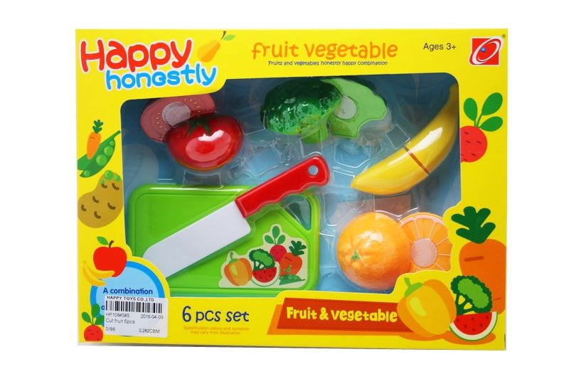 CUTTING FRUIT & VEGETABLE (6 PCS) - HP1084585