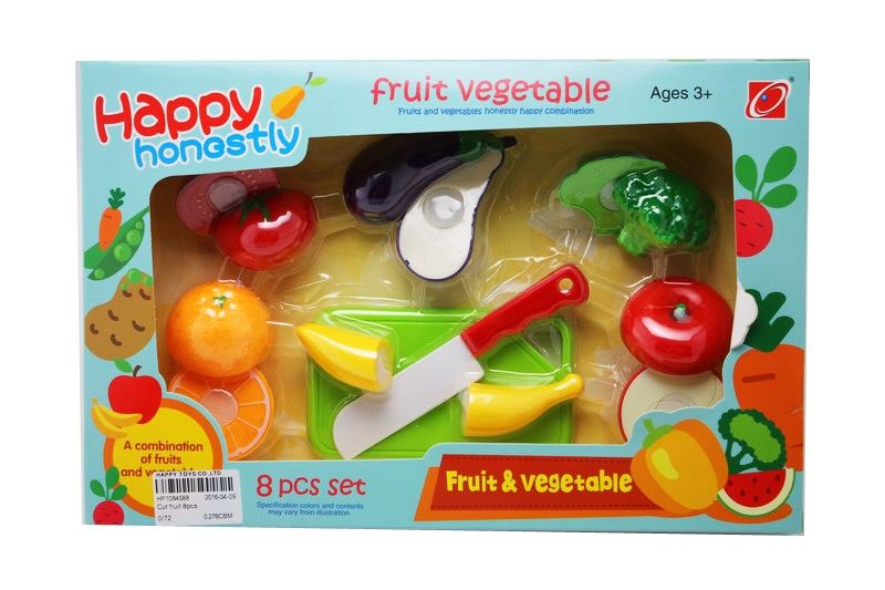 CUTTING FRUIT & VEGETABLE (8 PCS) - HP1084588