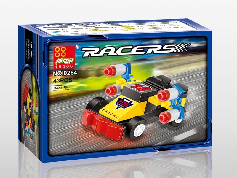 BUILDING BLOCK CAR 43PCS - HP1084661