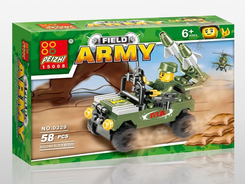 BUILDING BLOCK CAR 58PCS - HP1084720