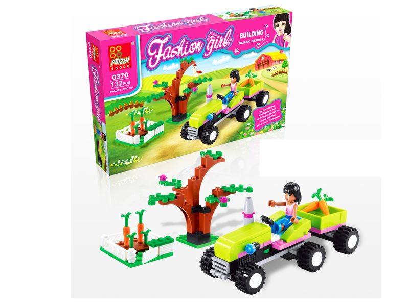 BUILDING BLOCK CAR 132PCS - HP1084758