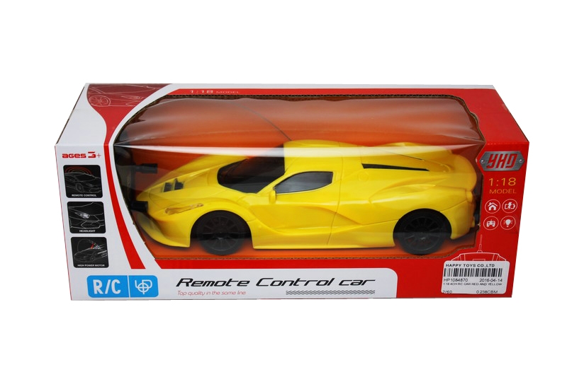 1：18四通遥控车 红黄两色 - HP1084870