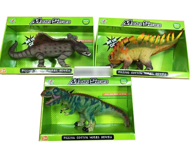 COTTON BODY DINOSAUR W/IC 3ASST - HP1084914