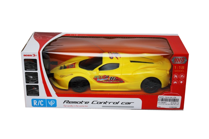 1：18四通遥控车 红黄两色 - HP1084967