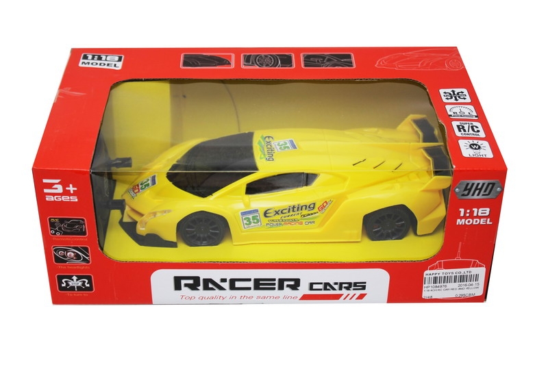 1：18四通遥控车 红黄两色 - HP1084976