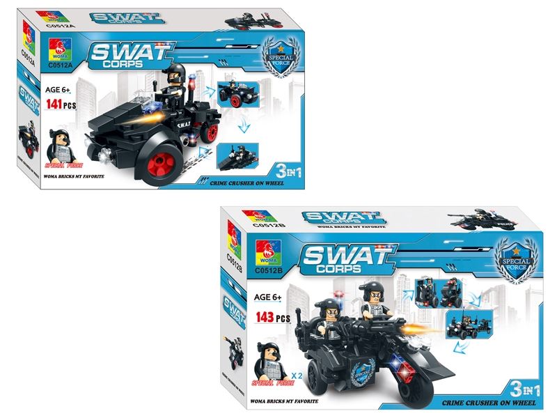 BUILDING BLOCK 135PCS 2ASST - HP1085114