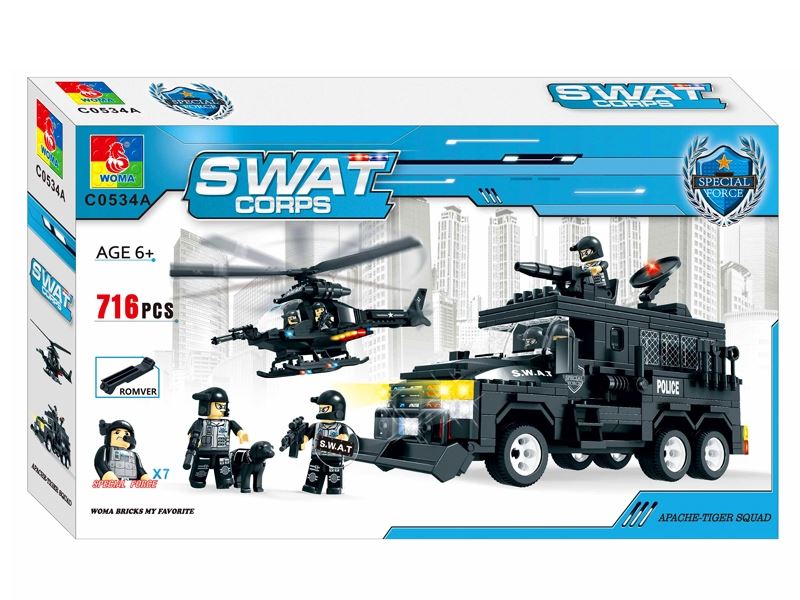 BUILDING BLOCK 736PCS - HP1085121