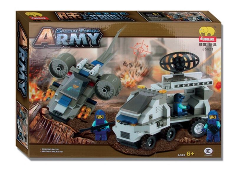 BUILDING BLOCK MILITARY SET 399PCS - HP1085159