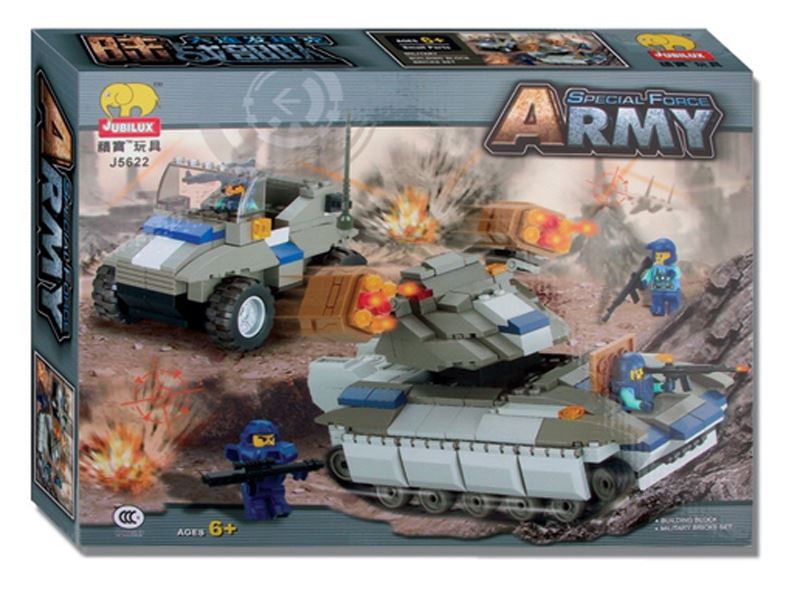 BUILDING BLOCK MILITARY SET 395PCS - HP1085160
