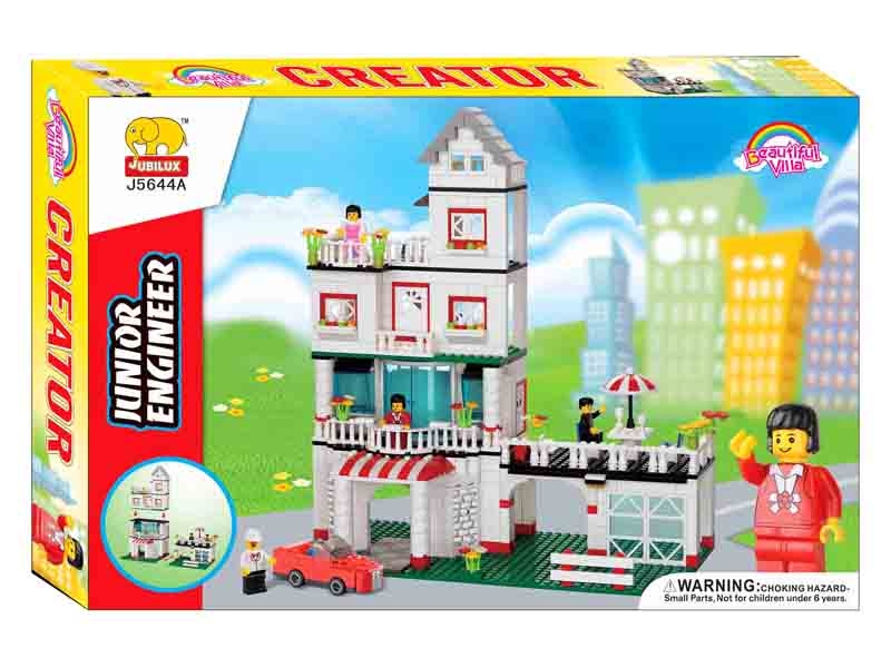 VILLA BUILDING BLOCK 692PCS - HP1085182