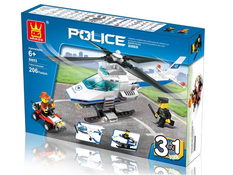BUILDING BLOCK 206PCS - HP1085353