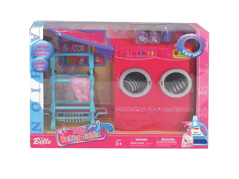 WASHING MACHINE W/ACCESSORICES & LIGHT & MUSIC - HP1085429