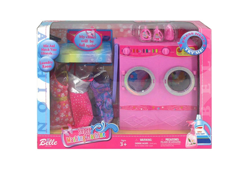 WASHING MACHINE W/ACCESSORICES & LIGHT & MUSIC - HP1085430