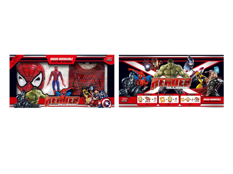 SPIDER-MAN  W/CLOTHES & DOLL & LIGHT & MUSIC - HP1085511