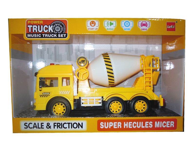 FRICTION TRUCK W/LIGHT & MUSIC - HP1085694