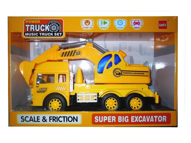 FRICTION TRUCK W/LIGHT & MUSIC - HP1085696