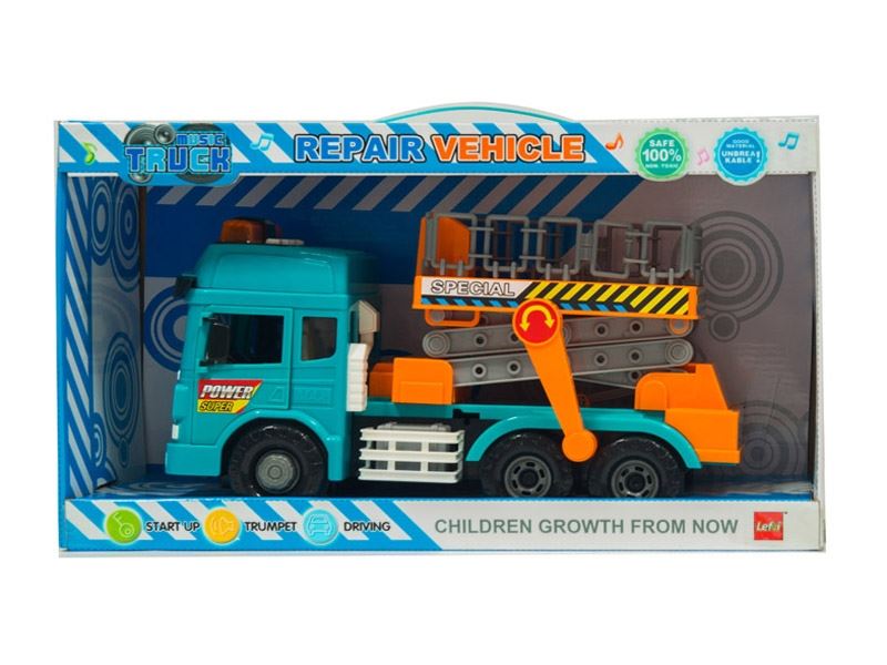 FRICTION TRUCK W/LIGHT & MUSIC - HP1085705