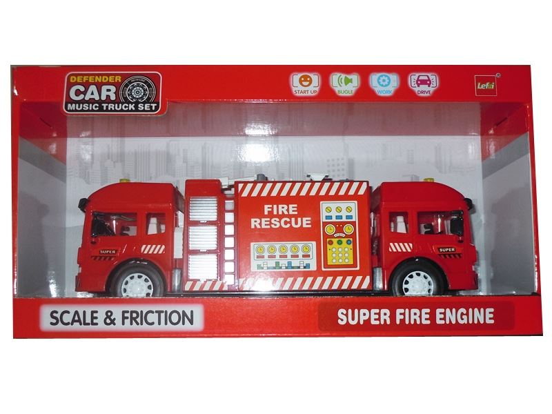 FRICTION TRUCK W/LIGHT & MUSIC - HP1085709