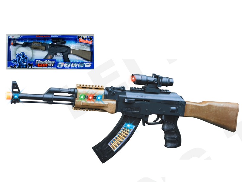 B/O GUN W/SOUND & LIGHT & VIBRATION - HP1085743