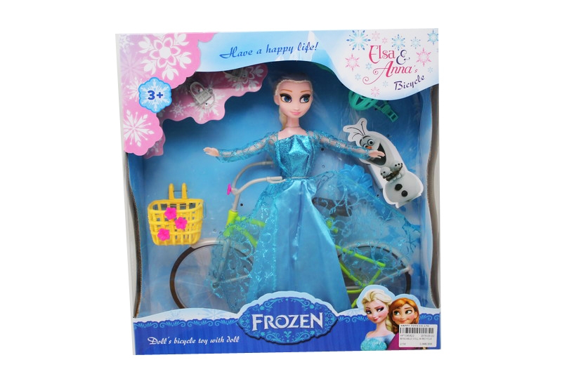 BENDABLE DOLL W/BICYCLE - HP1085822