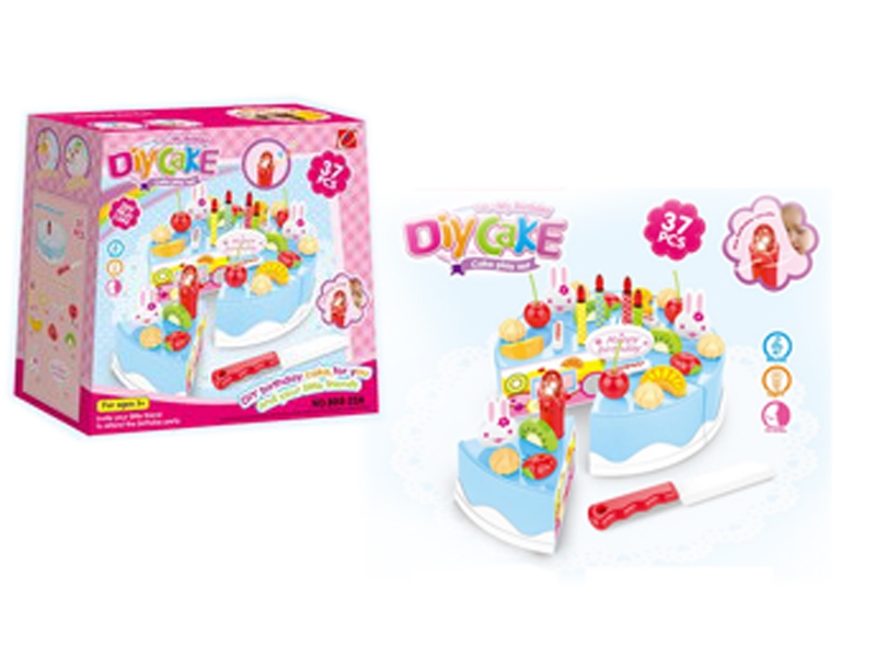 DIY FRUIT CAKE 37 PCS W/MUSIC INCLUDED BATTERY - HP1085884