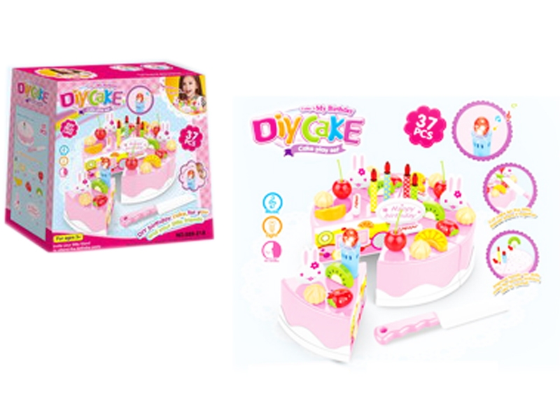 DIY FRUIT CAKE 37 PCS W/MUSIC INCLUDED BATTERY - HP1085886