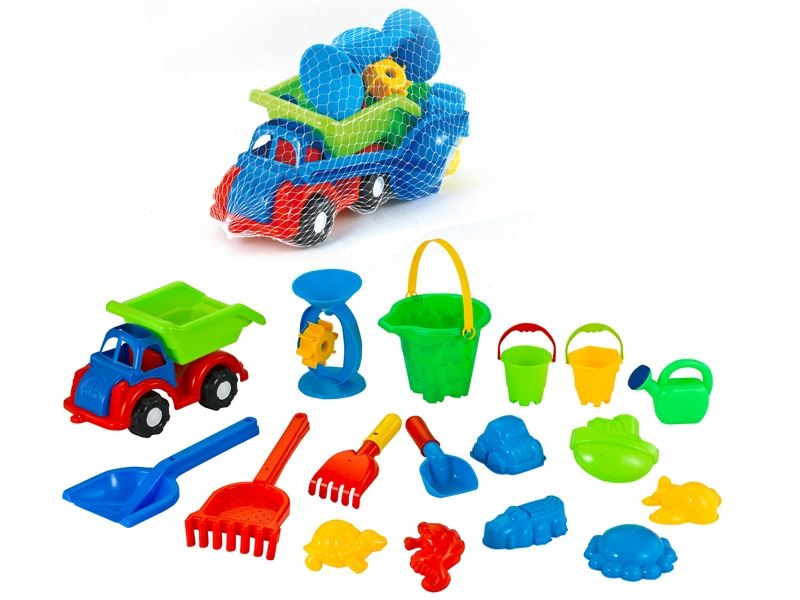 BEACH SET W/CAR 17PCS - HP1086116