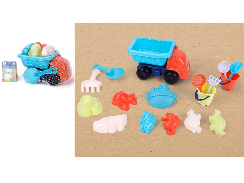 BEACH CAR SET 17PCS - HP1086121