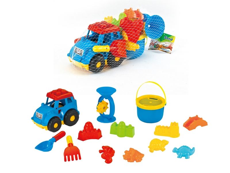 BEACH SET W/CAR 14PCS - HP1086122