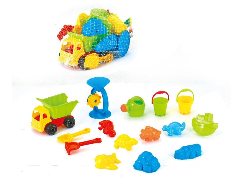 BEACH SET W/CAR 15PCS - HP1086124