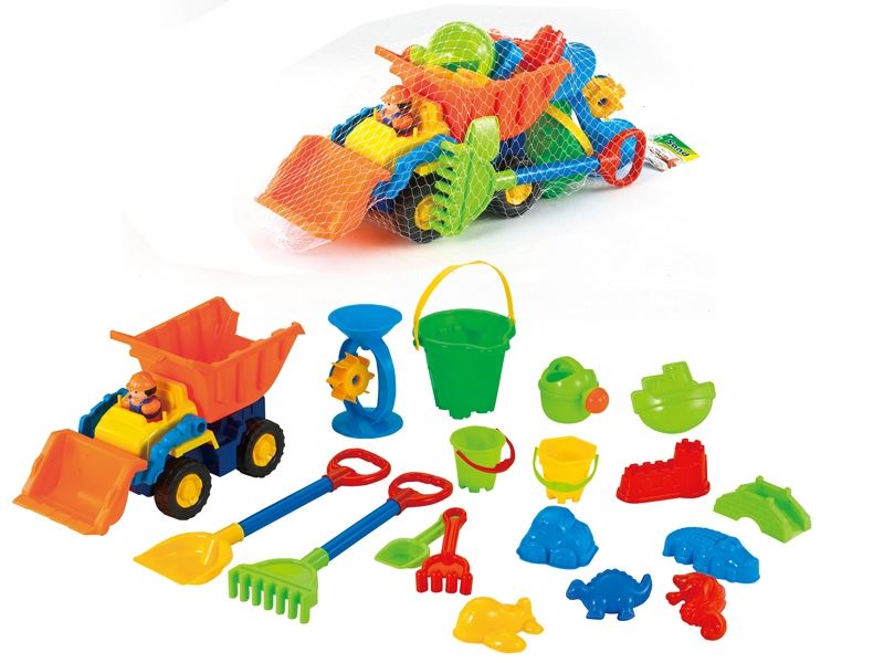 BEACH SET W/CAR 18PCS - HP1086126