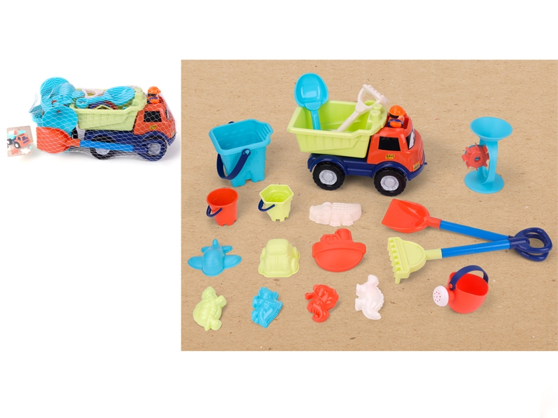 BEACH CAR SET 18PCS - HP1086128