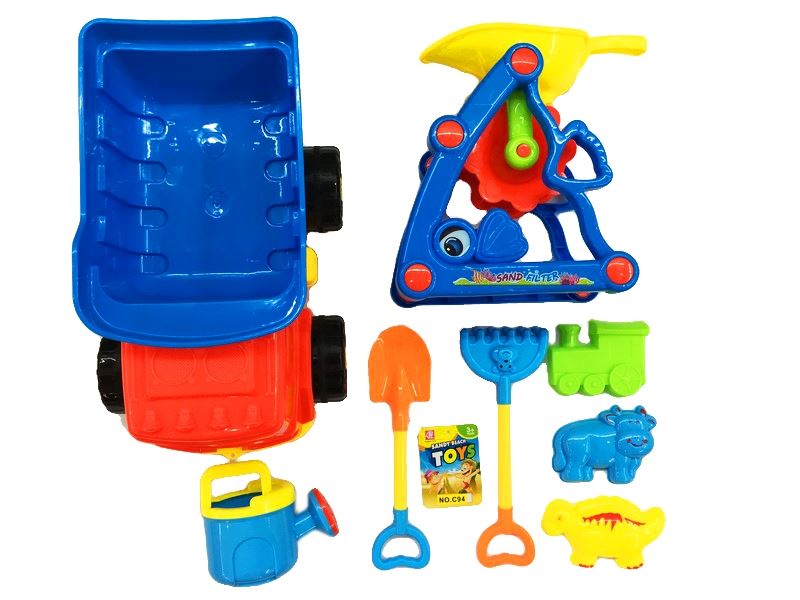 BEACH SET W/CAR 8PCS - HP1086153