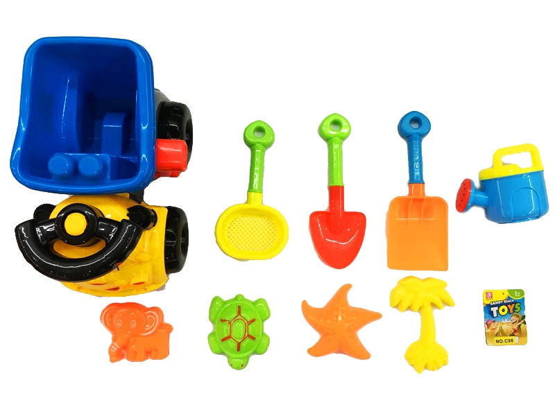 BEACH SET W/CAR 9PCS - HP1086157