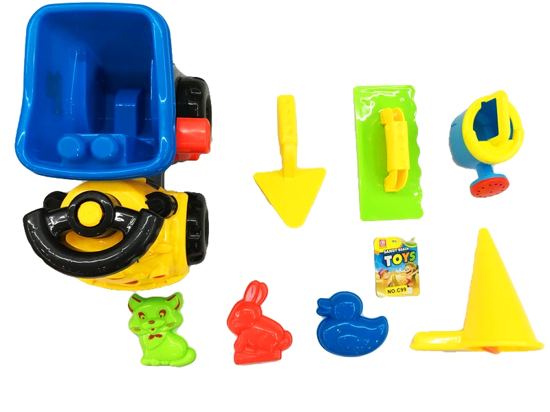 BEACH SET W/CAR 8PCS - HP1086158