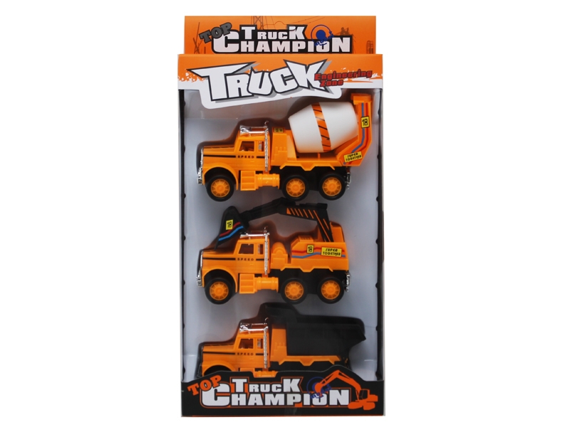 FRICTION CONSTRUCTION CAR 3PCS - HP1086201