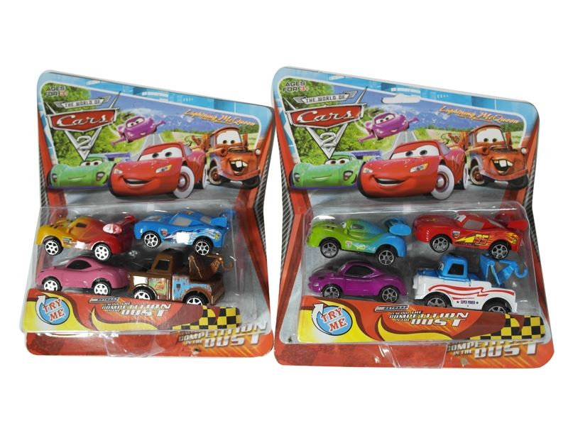 PULL BACK CAR  4PCS - HP1086334