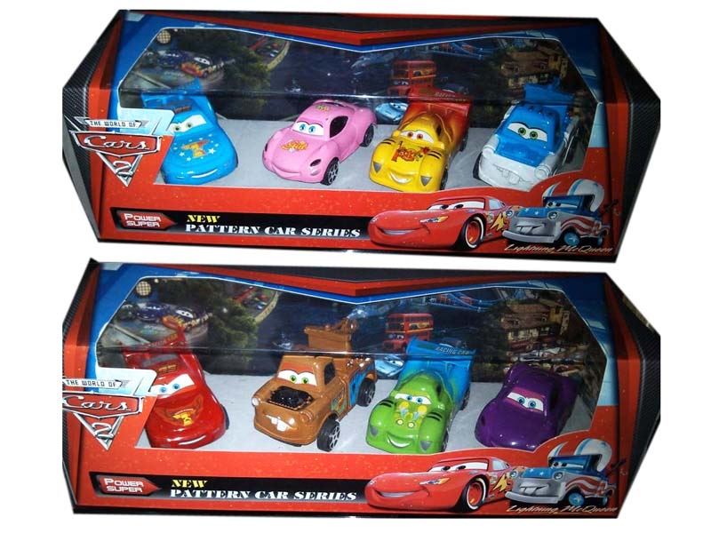 PULL BACK CAR  4PCS - HP1086335