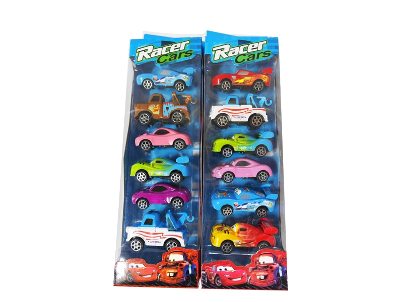PULL BACK CAR  6PCS - HP1086336