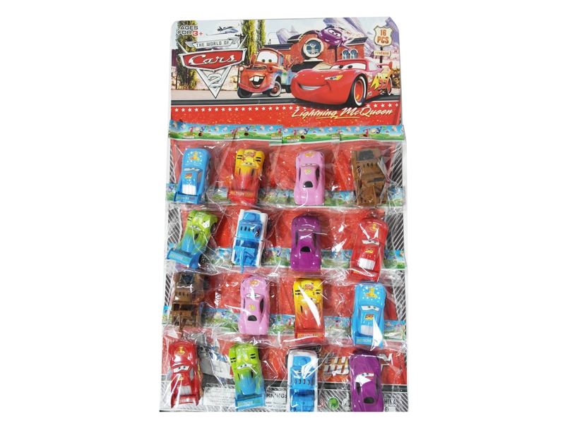 PULL BACK CAR  16PCS - HP1086338