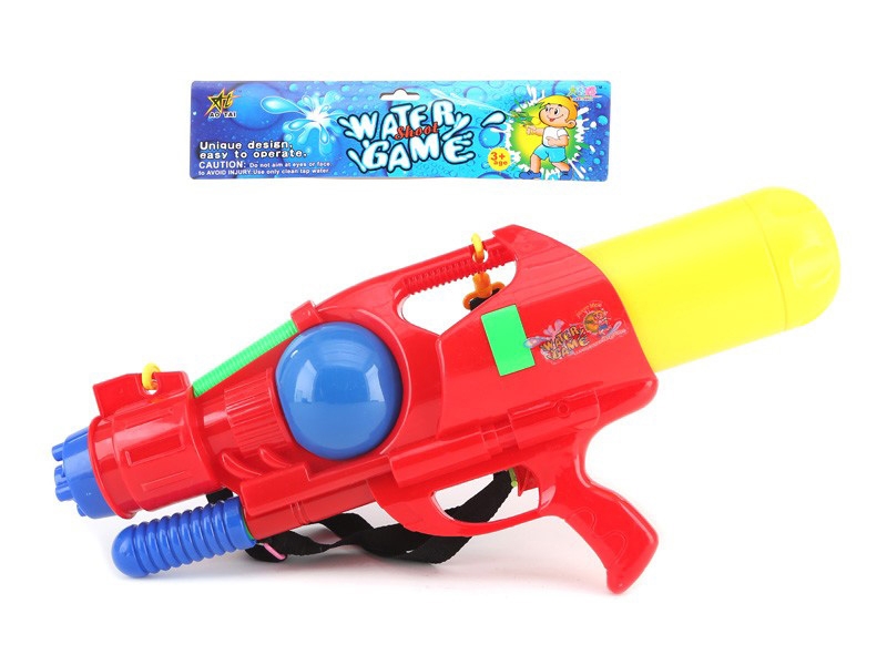 WATER GUN W/BRACES  RED/BLUE - HP1086441