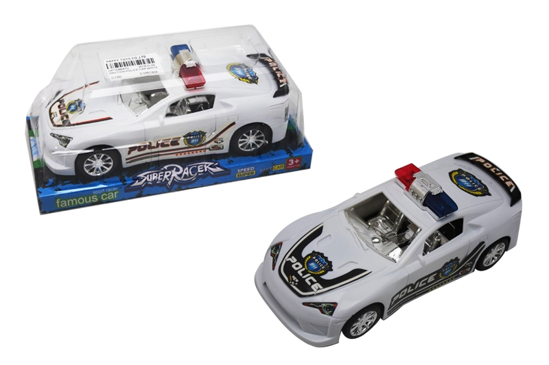 FRICTION POLICE CAR WHITE - HP1086470
