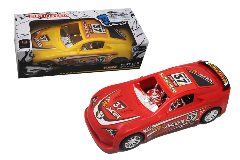 FRICTION CAR WHITE/RED/YELLOW - HP1086476
