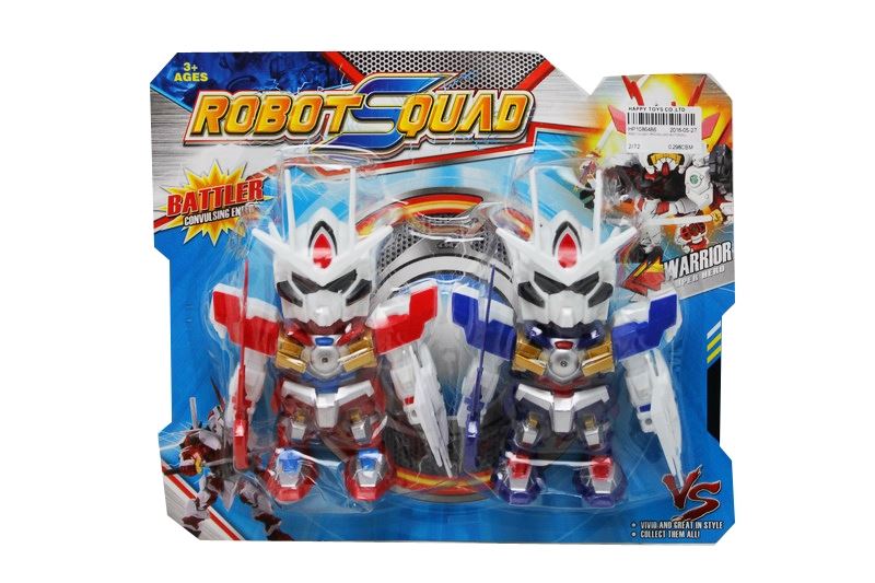 ROBOT W/LIGHT 2PCS INCLUDED BUTTONCELL - HP1086486