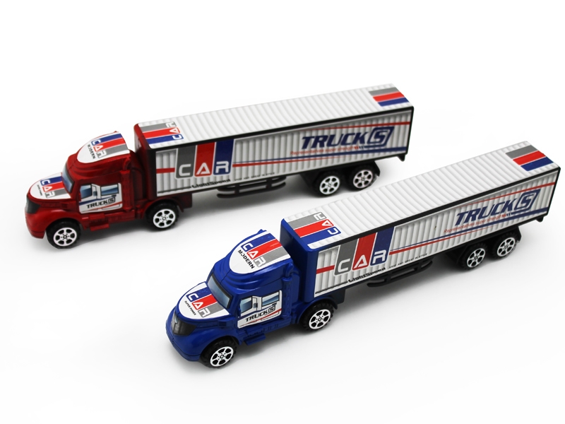 FRICTION CONTAINER CAR RED/BLUE - HP1086558