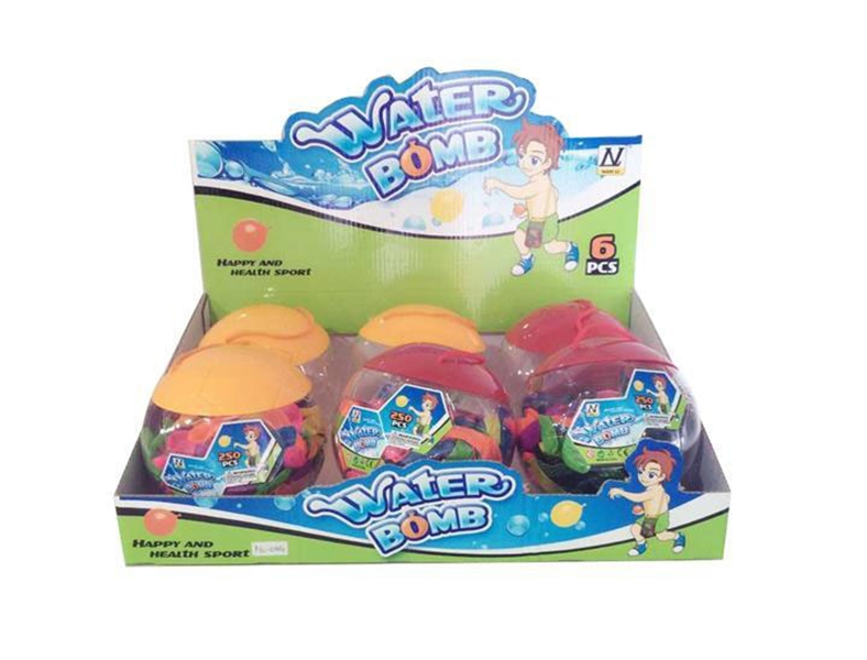 WATER BOMB 6PCS/BOX 250PCS BALLONS - HP1086689