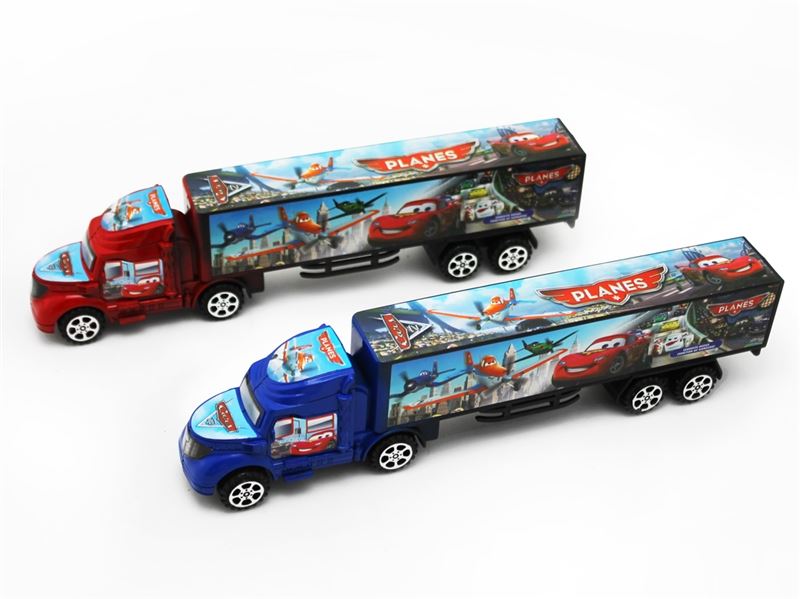 FRICTION CONTAINER CAR RED/BLUE - HP1086734