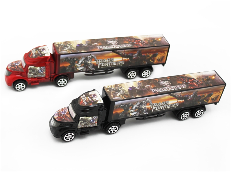 FRICTION CONTAINER CAR RED/BLACK - HP1086735