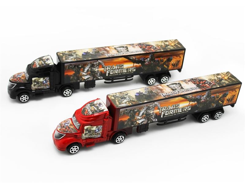 FRICTION CONTAINER CAR RED/BLACK - HP1086736