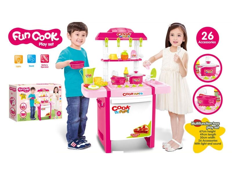 KITCHEN SET W/LIGHT & SOUND - HP1086862